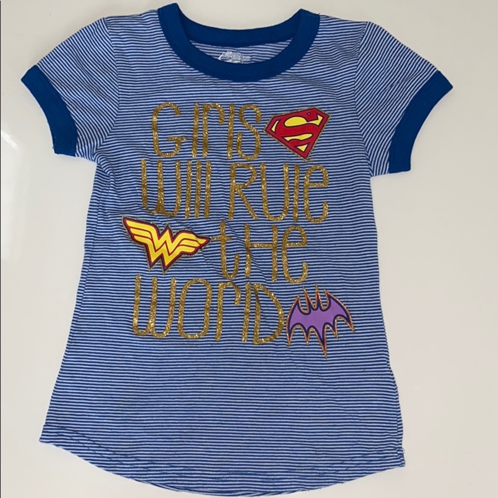 Girls DC Superhero Short Size 7/8